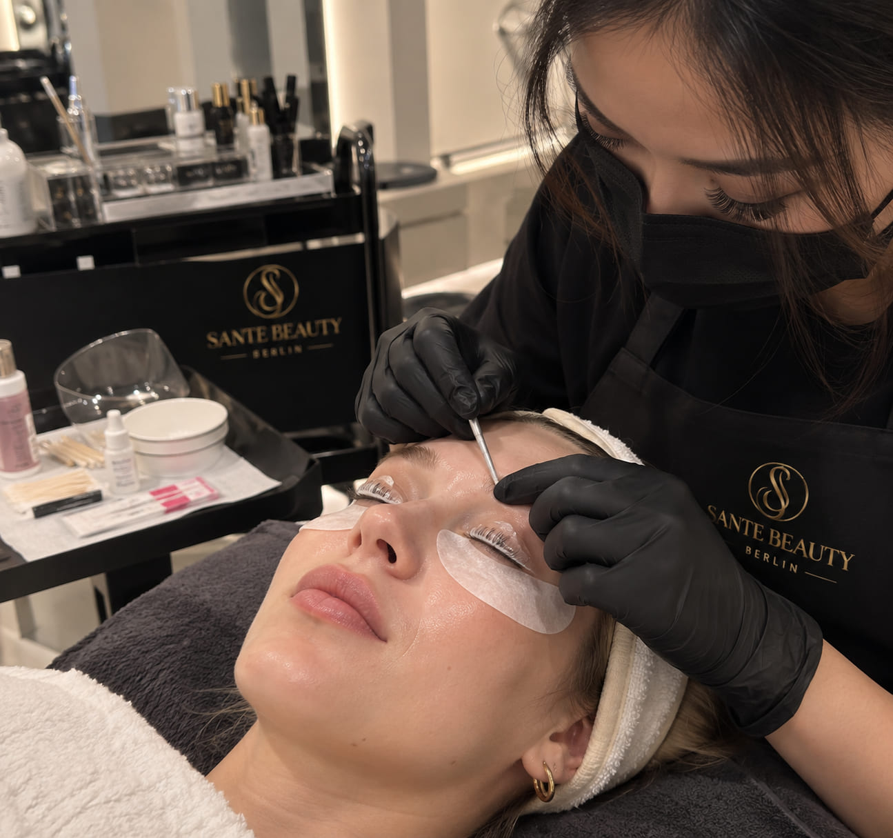 Augenbrauen und Wimpernlifting SANTE Beauty Berlin
